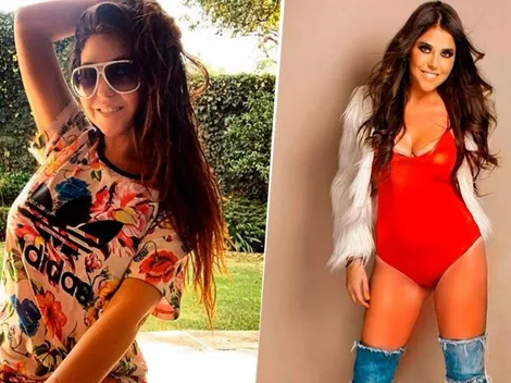 Qué diosa: Mariana Zacarías publicó una foto con la remera de Chivas