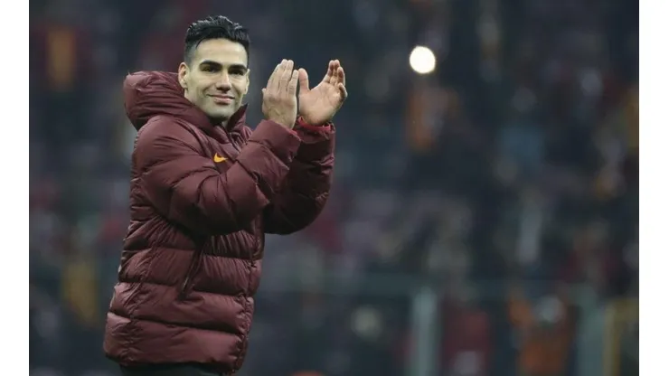 Radamel Falcao, jugador del Galatasaray de Turquía.
