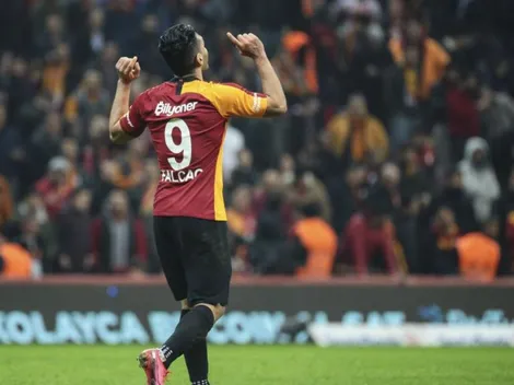 No lo mueve nadie: Falcao, titular con Galatasaray ante el Rizespor