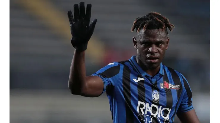 Duván Zapata, delantero colombiano del Atalanta de Bérgamo.