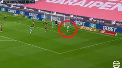 El gol que botó Santiago Arias contra el Athletic Club de Bilbao.