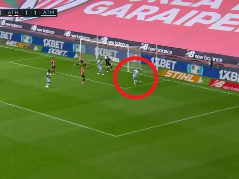 Era más fácil hacerlo: el gol que botó Santiago Arias contra el Athletic de Bilbao