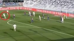 Desde ahí le pegó Kroos de primera.