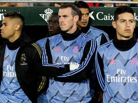 Más de lo mismo: James, suplente en el Real Madrid vs. Eibar