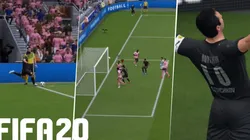 Tremendo gol olímpico en el FIFA 20 pero... ¿dónde estaba el arquero?