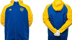 Foto de la campera de Boca.