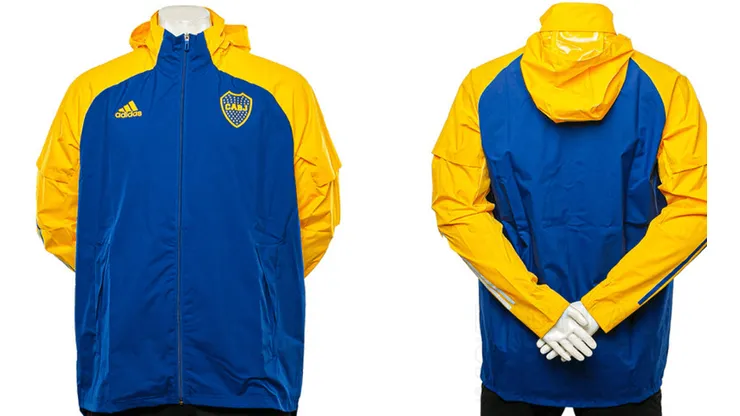 Foto de la campera de Boca.