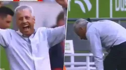 No podemos más: el DT del Dortmund se lesionó festejando el gol de Haaland