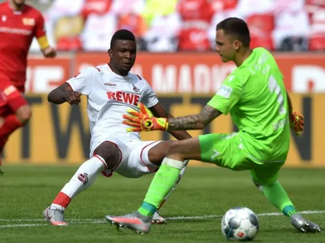 Siguen los goles cafeteros: otra vez Jhon Córdoba en la Bundesliga