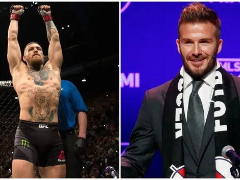 Conor McGregor revela el gran secreto de David Beckham