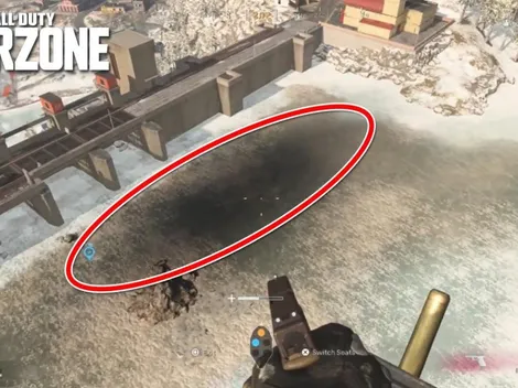Jugadores descubren una silueta bajo el hielo de la presa en Call of Duty: Warzone