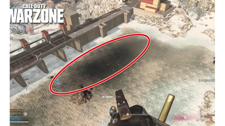 Jugadores descubren una silueta bajo el hielo de la presa en Call of Duty: Warzone