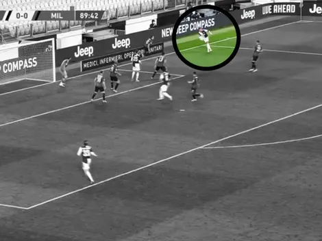 Video: Cristiano Ronaldo enganchó, hizo pasar al defensor y tiró una rabona