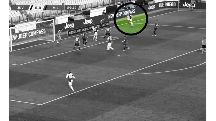 Video: Cristiano Ronaldo enganchó, hizo pasar al defensor y tiró una rabona