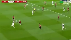 El planchazo de Ante Rebic.