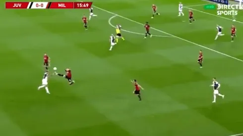 El planchazo de Ante Rebic.