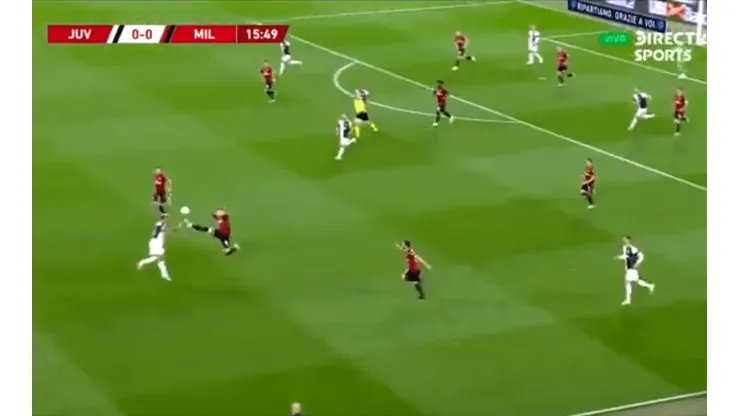 El planchazo de Ante Rebic.