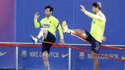 Messi y Suárez ya están listos.