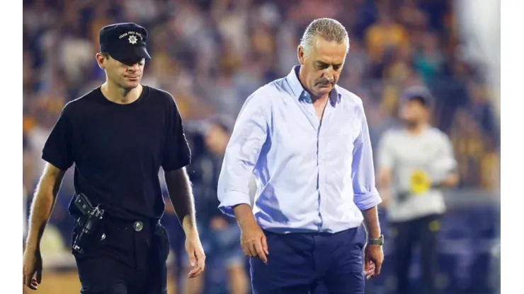 Gustavo Alfaro durante su paso por Boca.