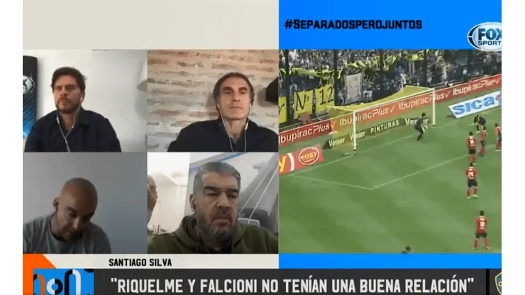 Santiago Silva: "Por pensar diferente que Riquelme me tuve que ir de Boca"