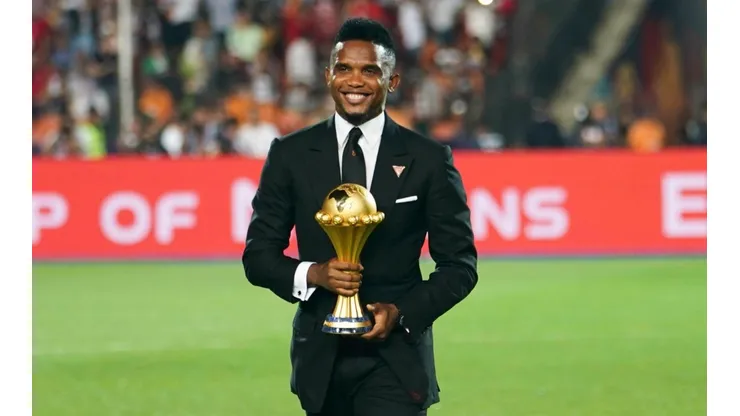 Eto'o fue nombrado como uno de los embajadores de Qatar 2022 (Foto: Getty)