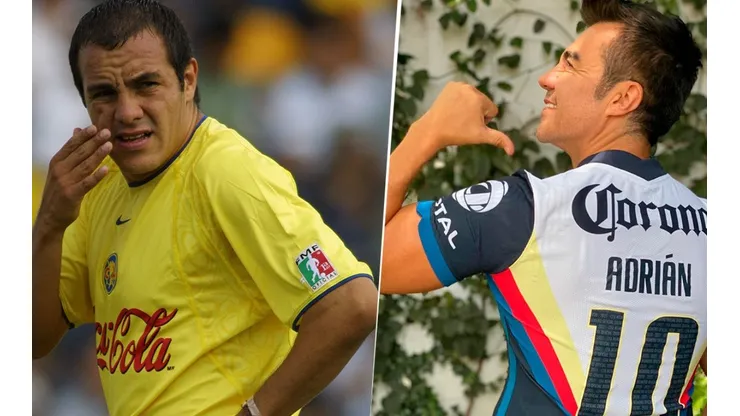 Adrián Uribe elogió al ídolo del América, Cuauhtémoc Blanco. Fotos: JamMedia / @adrianuribe