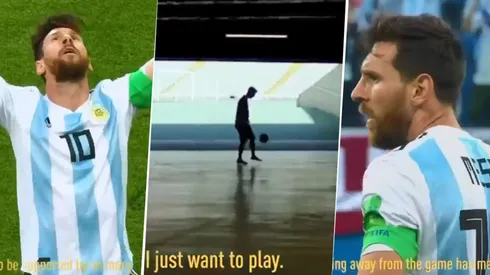 Messi subió un video sobre el regreso del fútbol y te eriza la piel