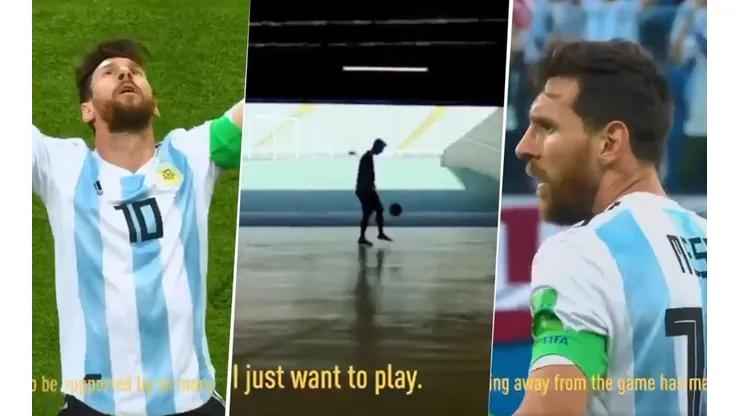 Messi subió un video sobre el regreso del fútbol y te eriza la piel