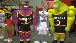 Protagonistas de Space Jam. Foto: Getty Images.