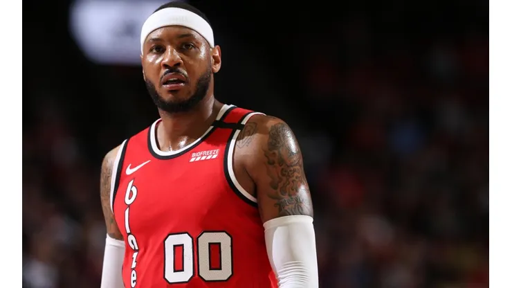 Carmelo Anthony, jugador de Portland Trail Blazers.
