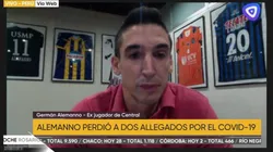 Alemanno jugó en la San Martín y en Universitario de Deportes.