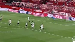 Casi cien días sin jugar, pero Ocampos no se olvidó de cómo patear un penal