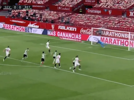 Casi cien días sin jugar, pero Ocampos no se olvidó de cómo patear un penal