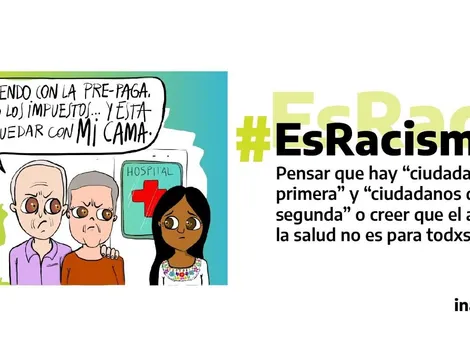 #InadiRacista es tendencia por una foto que publicó en Twitter