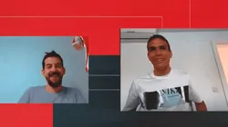 Jonathan Silva: "Estaba en calzones, tocan la puerta y era Messi"