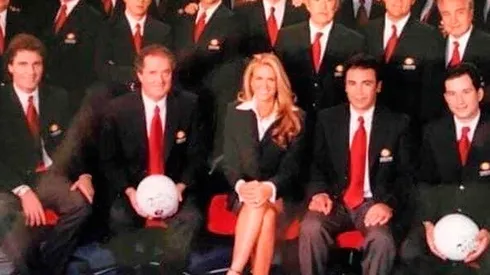 Este fue parte del equipo de Televisa Deportes que cubrió el Mundial de Francia 98. Foto: @Eric_Fischer_