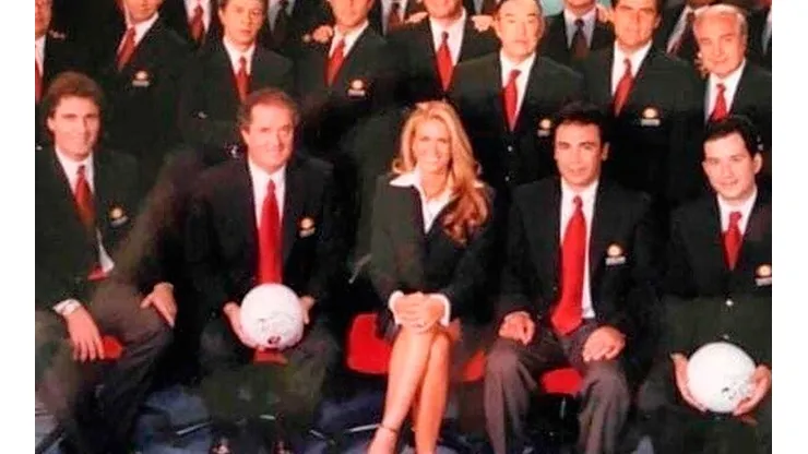 Este fue parte del equipo de Televisa Deportes que cubrió el Mundial de Francia 98. Foto: @Eric_Fischer_