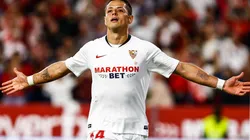 Chicharito arribó al Sevilla a mediados del 2019 (Foto: Getty)