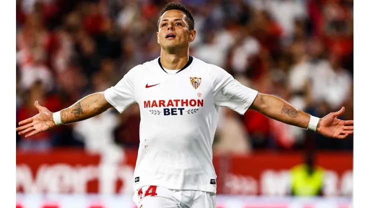 Chicharito arribó al Sevilla a mediados del 2019 (Foto: Getty)