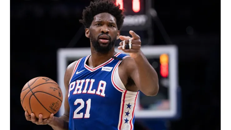 Joel Embiid, jugador de Philadelphia 76ers.