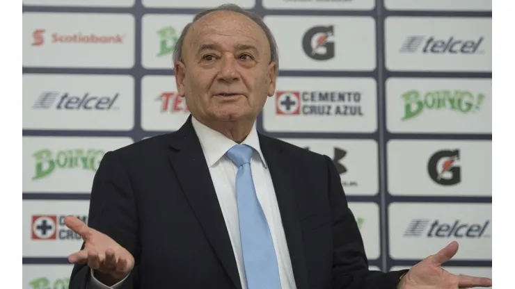 Billy Álvarez, presidente de Cruz Azul.