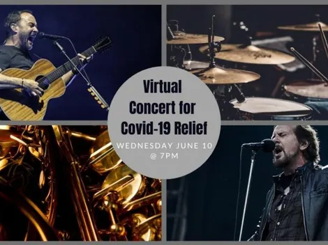 Cómo ver en vivo el concierto online de Pearl Jam y Dave Matthews