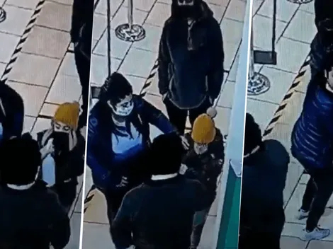 Viral en Twitter: un guardia de seguridad le tiró alcohol en los ojos a una niña