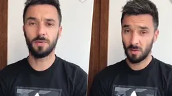 El video que grabó Scocco para los hinchas de River