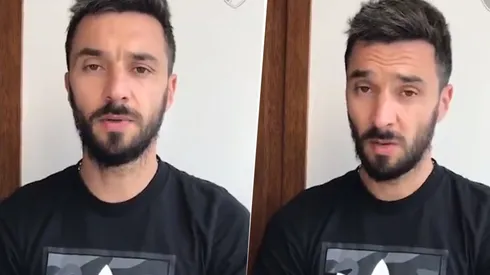 El video que grabó Scocco para los hinchas de River