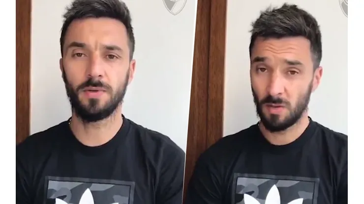 El video que grabó Scocco para los hinchas de River