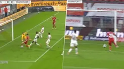 Lewandowski y Coman: los dos errados del Bayern Múnich abajo del arco