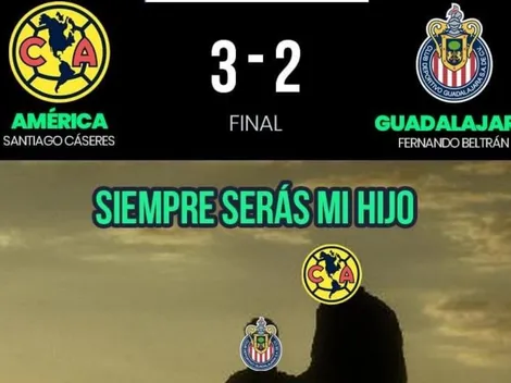 Hijos siempre: América humilló a Chivas con memes tras el triunfo