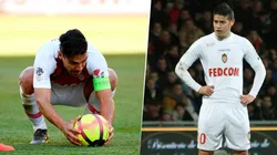 Radamel Falcao y James Rodríguez.