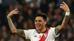 Enzo Pérez subió una foto con su "ídolo" y la rompió toda en Instagram